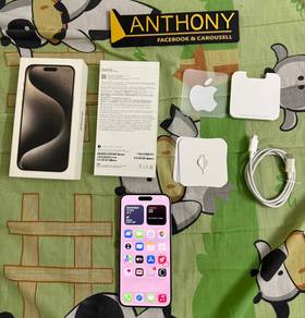 Apple iPhone 15 pro max 512gb - Malaysia fullset