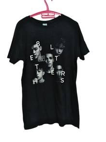 128.Why Don't We 8 Letters Band Tour Black T-Shirt