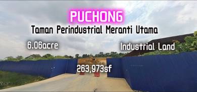 Puchong 6.06acre Industrial Land Taman Perindustrian Meranti Utama