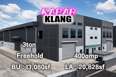 Kampung Kapar Semi Detached Factory Freehold 2 Storey Office 300AMP
