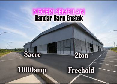 Negeri Sembilan 8.56acre Bandar Baru Enstek Factory Freehold 1000AMP