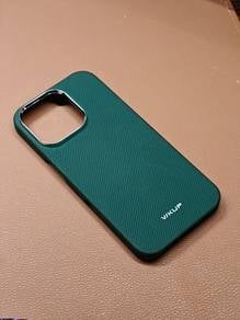 WKUP Aramid Fiber Case iPhone 16 Pro Green