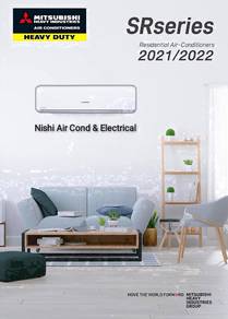 Mitsubishi 1.5hp Air Cond + pasang