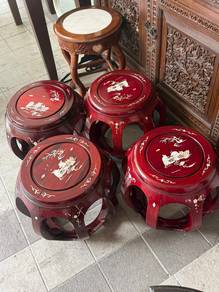 Antik drum stool