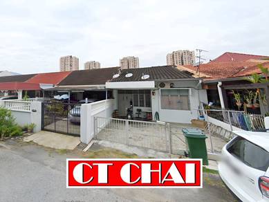 Worth Buy! 1-Sty Terrace 1,700sqft Batu Lanchang Jelutong Taman Hijau