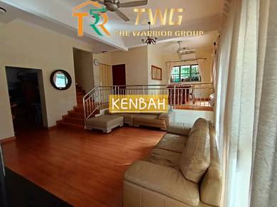 Taman Bukit Saujana Semi-D Iramanis Likas furnish bigger land area