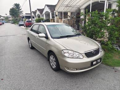 Toyota COROLLA 1.6 ALTIS E MY01 E120