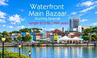 Old Shop (999 Title) (215ft x 14ft) at Main Bazaar, Waterfront Kuching