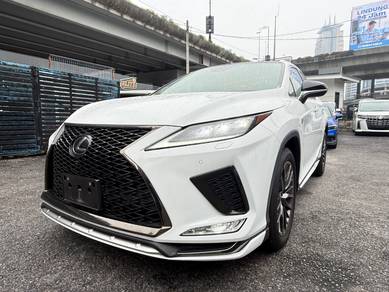 2021 Lexus RX300 F SPORT BLACK INTERIOR UNREG