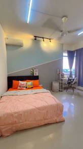 Medium Room at Primau1 Condominium Near Msu Near BatuTiga Zero Deposit