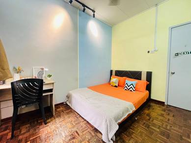 Medium Room at Setia Impian U13 Setia Alam Zero Deposit Fully Furnish