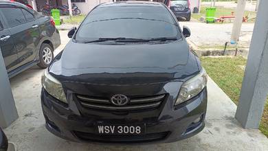 2009 Toyota COROLLA 1.8 ALTIS G MY08 E140 (A)