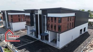 【 3 STY SEMI-D FACTORY 40ft Ceiling】Builtson Industry Permatang Tinggi