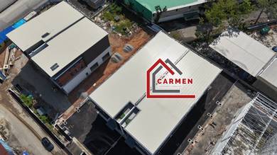 【 3 STY SEMI-D FACTORY 40ft Ceiling】Builtson Industry Permatang Tinggi