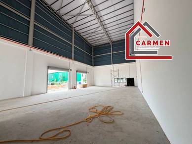 【 3 STY SEMI-D FACTORY 40ft Ceiling】Builtson Industry Permatang Tinggi