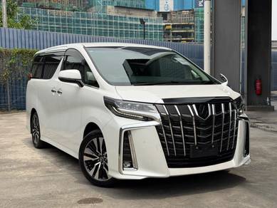 2022 Toyota ALPHARD 2.5 SC Roof Monitor Spare Tyre