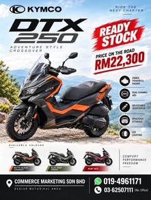KYMCO DTX250i(READY STOCK)promo hebat