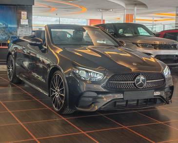 2022 Mercedes Benz E350 2.0 AMG CONVERTIBLE 4K KM