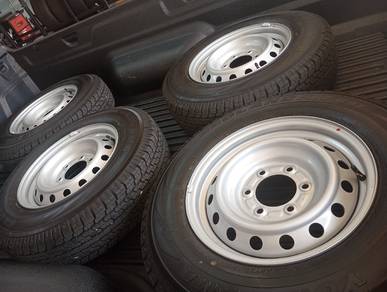 Set Tayar + Rim asal Isuzu d-max 205r16c