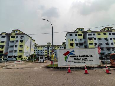 Rumah Pangsa Taman Gaya Medium Cost Flat For Sale