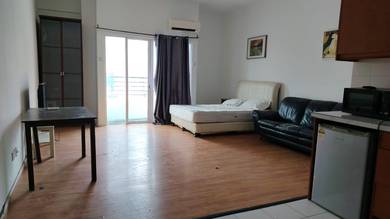 Studio with balcony Maytower Service Residence, KL Center