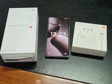 Xiaomi 14T Pro 12+256 GB 120W charger
