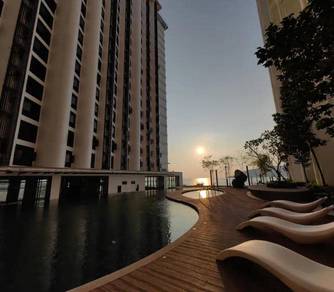 The Shore KK For Rent| Sea View Pool | Fully Furnished | 409sqft