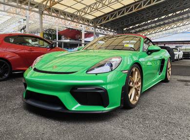 2021 Porsche 718 4.0 SPYDER (M) Ready Unit