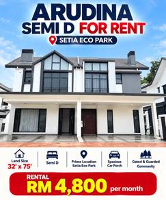 2-storey-Terraced-House-for-rent-Setia-Eco-Park-Selangor