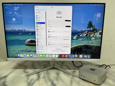 Apple Mac mini M4 (2024) + FREE NEW 27” Monitor!
