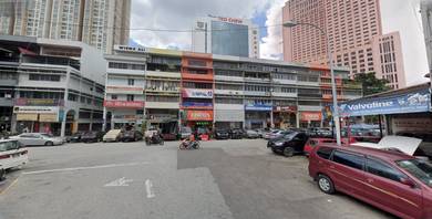 titiwangsa sentral-damai complex-4 sty shoplot+mezzanine floor, f/h.