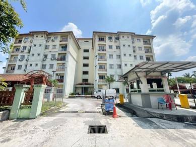 [2310] 840sf Pangsapuri Seri Galaksi Shah Alam . 100% Loan Low Deposit