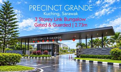 3 Storey Link Bungalow (Gated & Guarded) @ La Promenade, Kuching