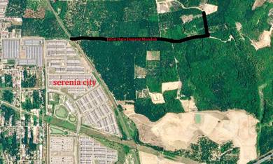 3.195 Acre AGRICULTURE LAND Jalan Dato Dagang Mondok Dengkil Serenia