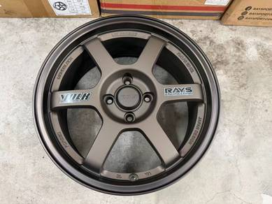 New rim 16x7jj volk rays te37 thailand dark bronze