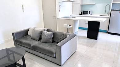 Pool View Ara Damansara Eve Suite Studio With Ceiling Fans Near Lrt