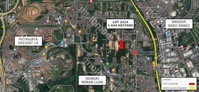 Tanah Freehold untuk dijual di Sungai Merab Luar