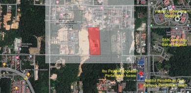 Tanah Freehold untuk dijual di Sungai Merab Luar
