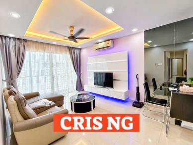 Gardens Ville 1270sf 2 Car Park Fully Renovated & Furnished CHEAPEST!