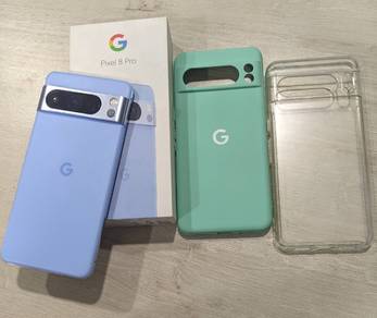 Google Pixel 8 Pro 256gb Blue Bay Full Set