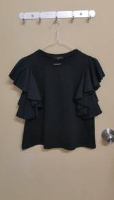 Nichii Black Crop Top