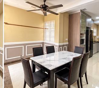 Taman Megeh Kepong baru 2storey below market 100K freehold end lot