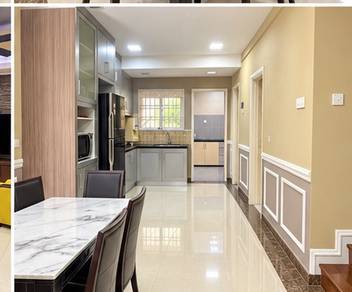 Taman Megeh Kepong baru 2storey below market 100K freehold end lot