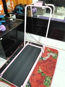 walking pad with handle 