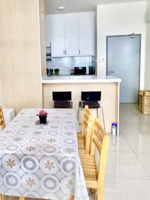 Cheapest, Walk to MRT, almost F/Furnished 3R2B Nexus Kajang for rent