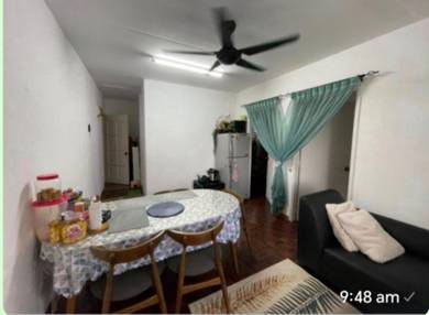 1 Unit Rumah Flat Blok 4  AU3/34 Ampang Ulu Klang Utk DiJual