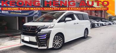 2016 Toyota VELLFIRE 2.5 ZG (A) 58K KM 2YR-WRTY