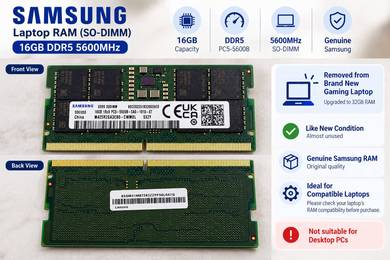 Samsung 16GB DDR5 5600MHz Laptop RAM – Like New
