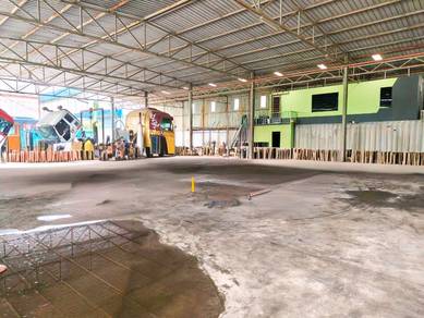 BAY SPACE/STORAGE SPACE WITH OFFICE Setia Alam Nearby Meru Klang