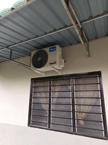 Aircond Midea 1HP Beserah